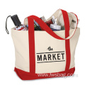 Customizable canvas shopping bags are sturdy and durable